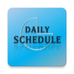 daily schedule android application logo